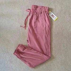 ❤️ NWT Buffalo David Bitton Tencel Joggers Strawberry Pink Small  Women's Pants